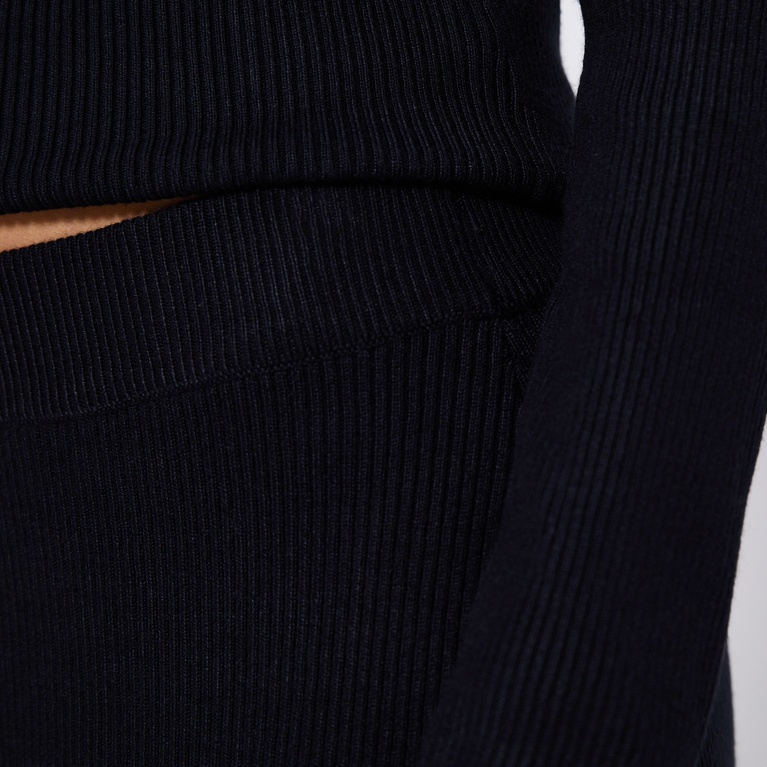 Rib-knit skirt "Jill"
